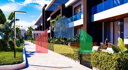 Studio 74 m2 150 meters from the sandy beach