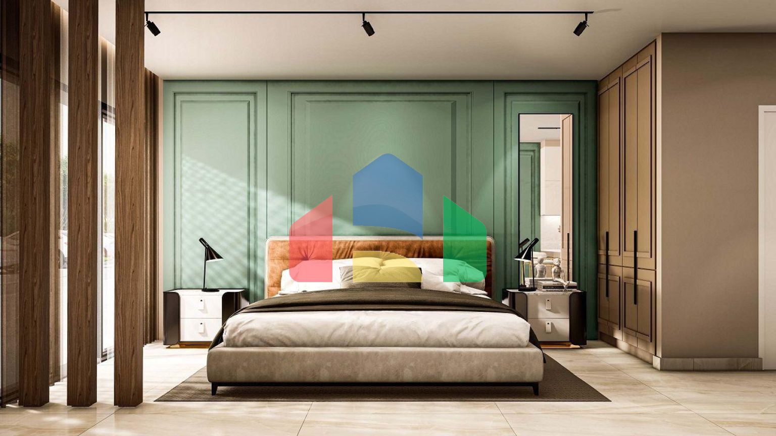 Студия 74 м2 в 150 метрах от песчаного пляжа