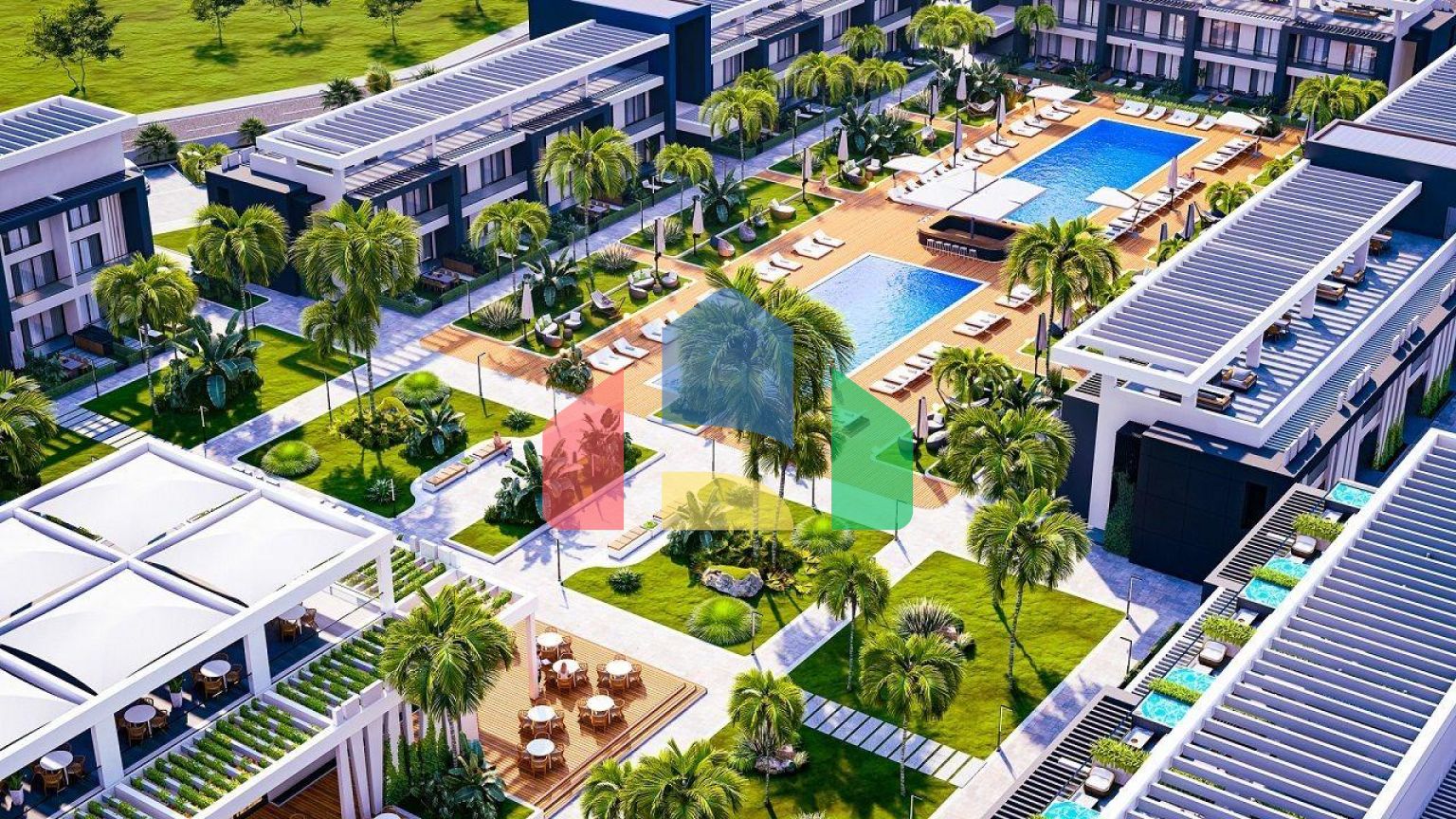 Квартира 1+1 ( 105 м2) в 150 метрах от песчаного пляжа