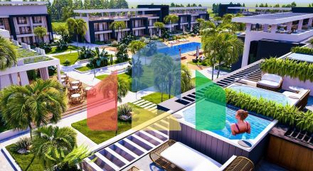 Квартира 1+1 Loft (85 м2) в 150 метрах от песчаного пляжа Квартира 1+1 Loft (85 м2) в 150 метрах от песчаного пляжа