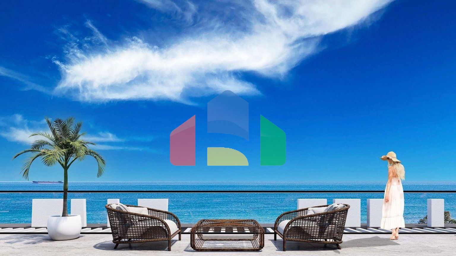 Квартира 1+1 Loft (85 м2) в 150 метрах от песчаного пляжа