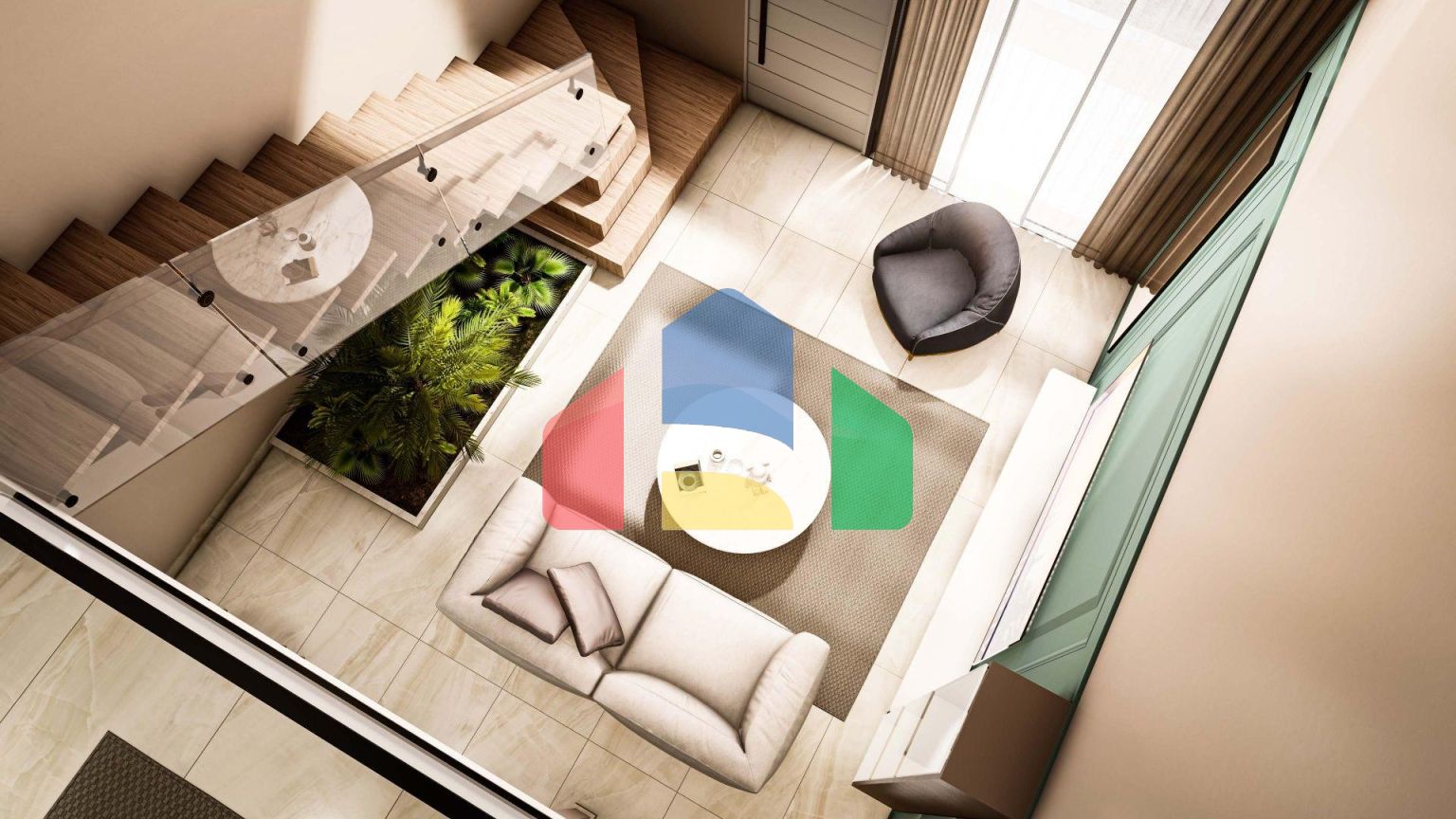 Квартира 1+1 Loft (85 м2) в 150 метрах от песчаного пляжа