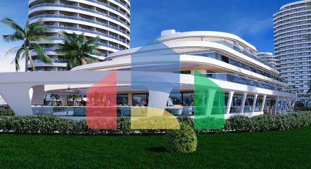 Квартира студия 45 м2 с террасой в элитном комплексе в 800 м от пляжа long beach