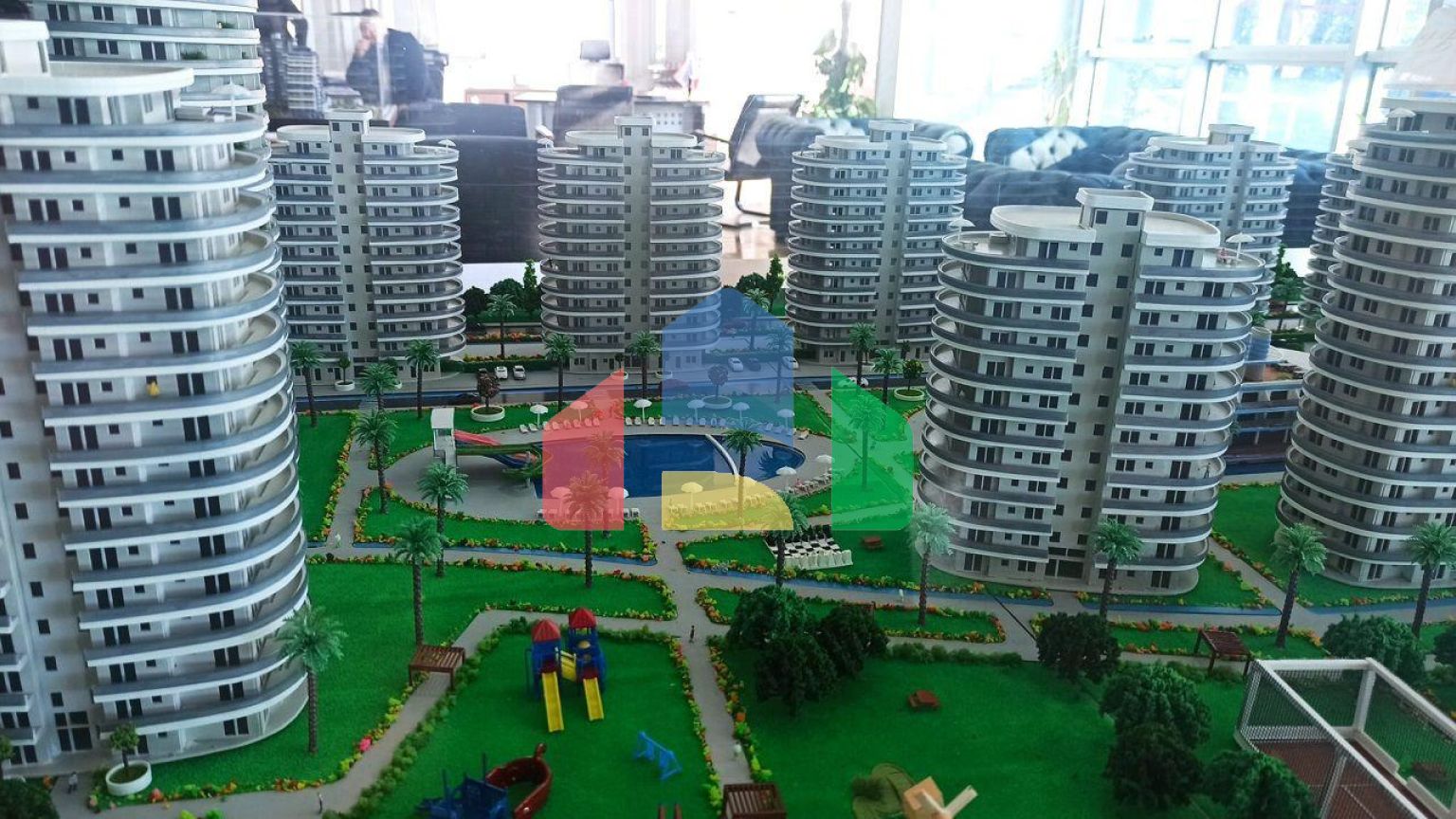 Квартира студия 45 м2 с террасой в элитном комплексе в 800 м от пляжа long beach