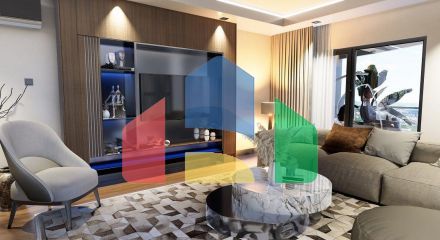 Квартира 2+1 ( 125м2) с террасой в элитном комплексе в 800 м от пляжа long beach