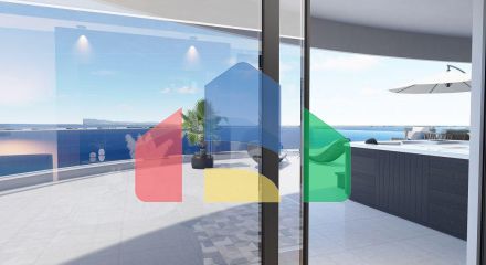 Квартира 2+1 ( 125м2) с террасой в элитном комплексе в 800 м от пляжа long beach