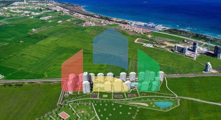 Квартира 2+1 ( 125м2) с террасой в элитном комплексе в 800 м от пляжа long beach