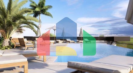 Apartment 2 + 1 84m2 with a balcony of 8 m2 450 meters from the beach 