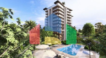 Квартира 2+1 Loft 84 м2 в 450 метрах от пляжа 