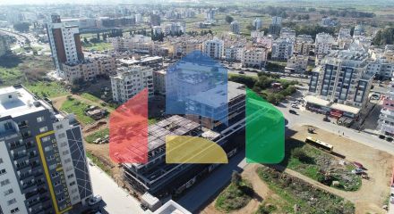 Двухкомнатная квартира 84 м2 с террасой 21 м2 в центре Фамагусты
