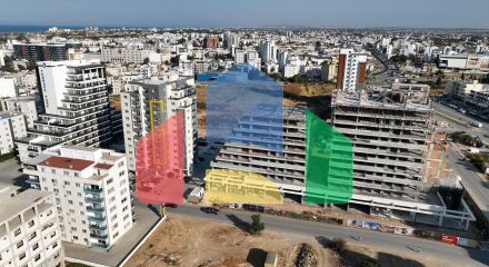 Двухкомнатная квартира 84 м2 с террасой 21 м2 в центре Фамагусты