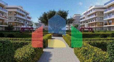 Apartment 2 + 1 (66 m2) in a new beautiful complex in Gechitkale