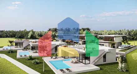 Роскошная вилла 3+1 (183 м2) с бассейном в 100 метрах от пляжа Роскошная вилла 3+1 (183 м2) с бассейном в 100 метрах от пляжа