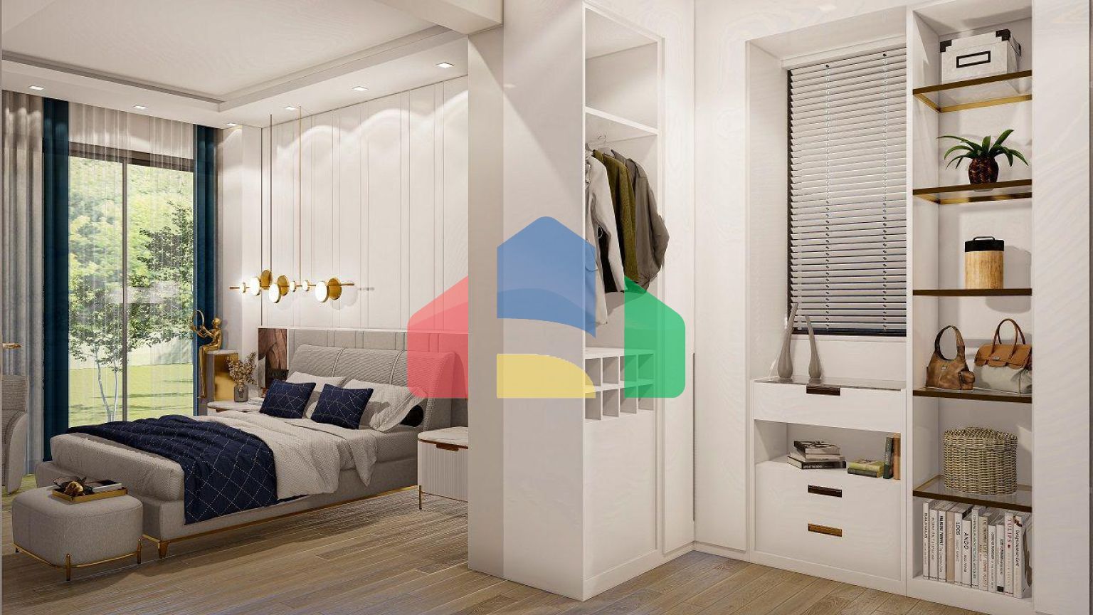 4-комнатное бунгало 200 м2 с собственным участком земли в 1 километре от моря