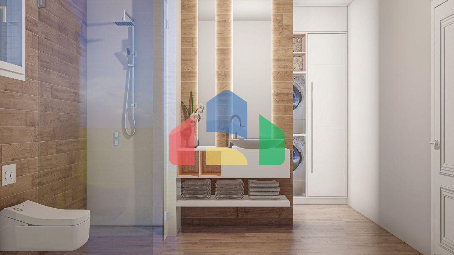 Вилла 3+1 (219 м2) с  собственным участком земли в 1 километре от моря