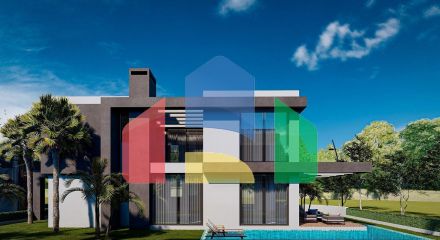 Villa 4 + 1 (293 m2) with its own plot of land 1 km from the sea