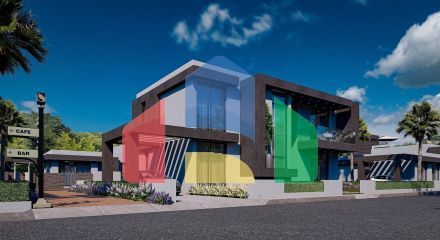 Вилла 4+1 (293 м2) с  собственным участком земли в 1 километре от моря