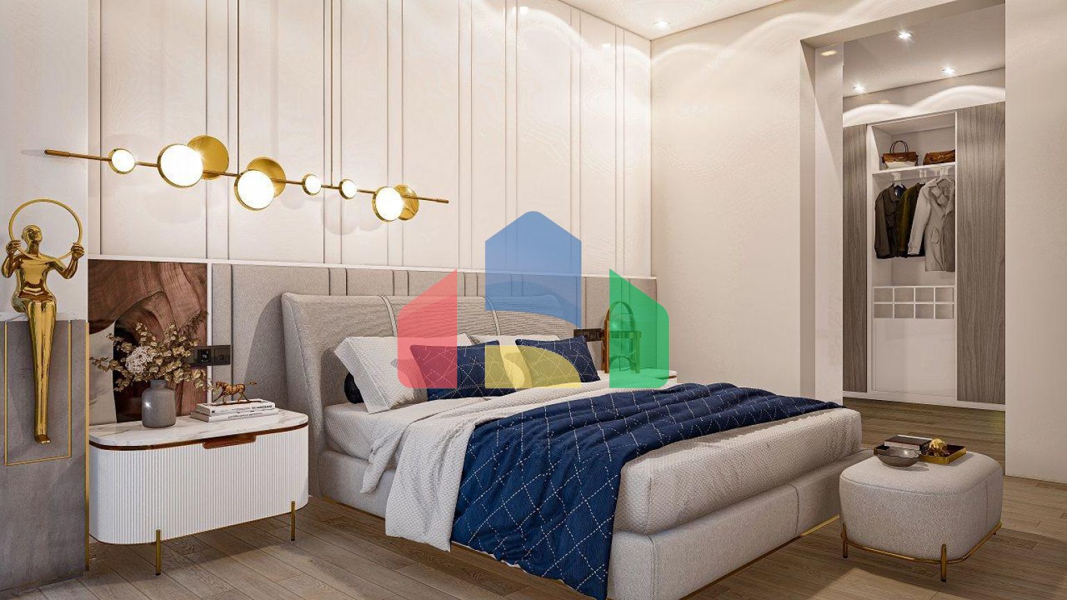 Вилла 4+1 (293 м2) с  собственным участком земли в 1 километре от моря