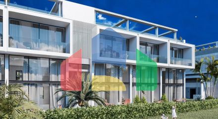 Квартира 1+1 Loft 63 м2 с террасой 10 м2 и садом 22 м2 в Татлысу