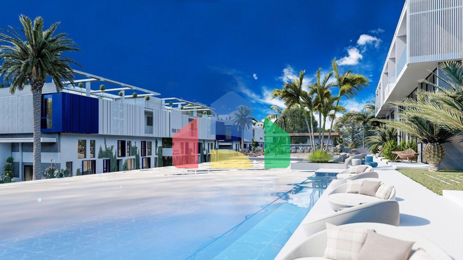 Квартира 1+1 Loft 63 м2 с террасой 10 м2 и садом 22 м2 в Татлысу