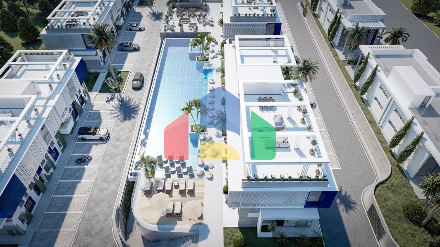 Квартира 1+1 Loft 63 м2 с террасой 10 м2 и садом 22 м2 в Татлысу