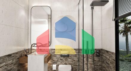 Квартира 1+1 Loft 63 м2 с террасой 10 м2 и садом 22 м2 в Татлысу