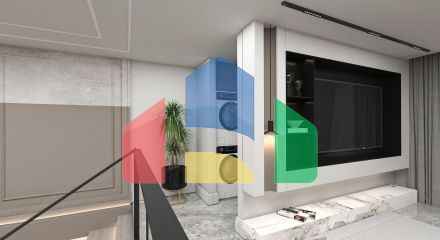 Квартира 1+1 Loft 63 м2 с террасой 10 м2 и садом 22 м2 в Татлысу