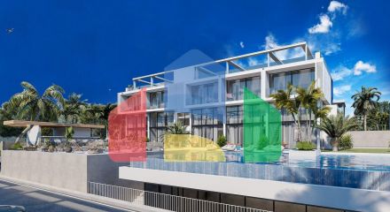 Apartment 1 + 1 Penthouse 48 m2 with a terrace 34m2 in Tatlysu