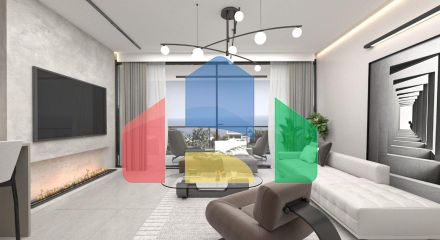 Квартира 1+1 Penthouse 48 м2 c террасой 34м2 в Татлысу Квартира 1+1 Penthouse 48 м2 c террасой 34м2 в Татлысу