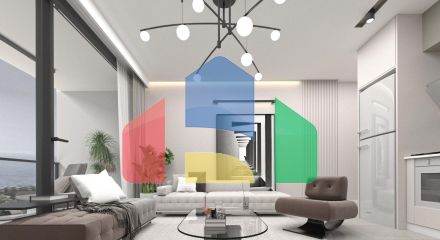 Квартира 1+1 Penthouse 48 м2 c террасой 34м2 в Татлысу Квартира 1+1 Penthouse 48 м2 c террасой 34м2 в Татлысу