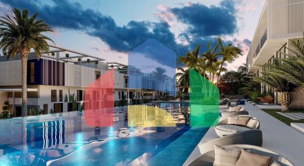 Квартира 1+1 Penthouse 48 м2 c террасой 34м2 в Татлысу Квартира 1+1 Penthouse 48 м2 c террасой 34м2 в Татлысу