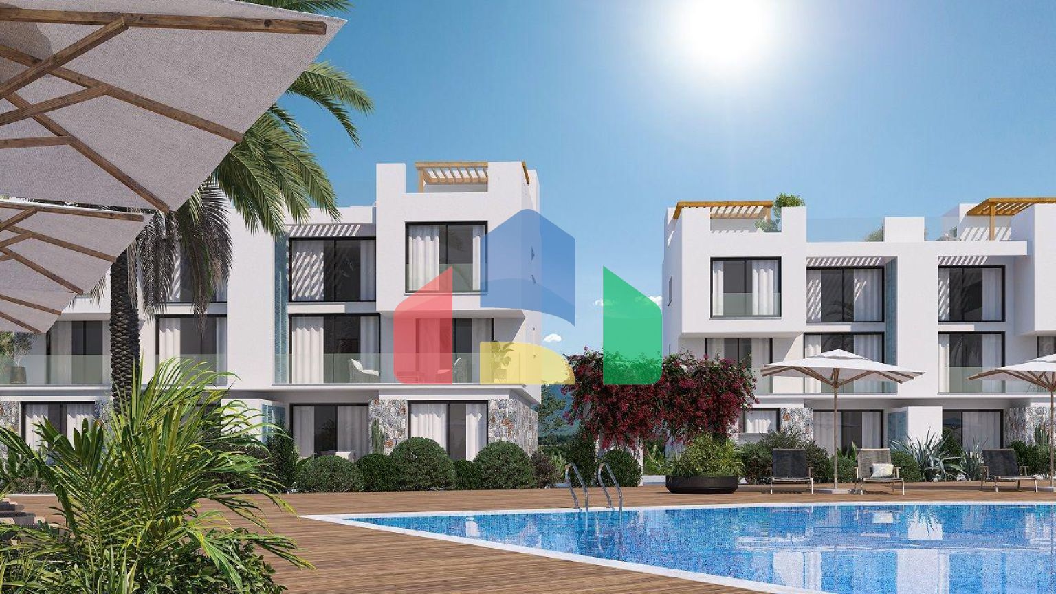 Двухкомнатная квартира 50 м2 + 10 м2 терраса  в 300 метрах от моря