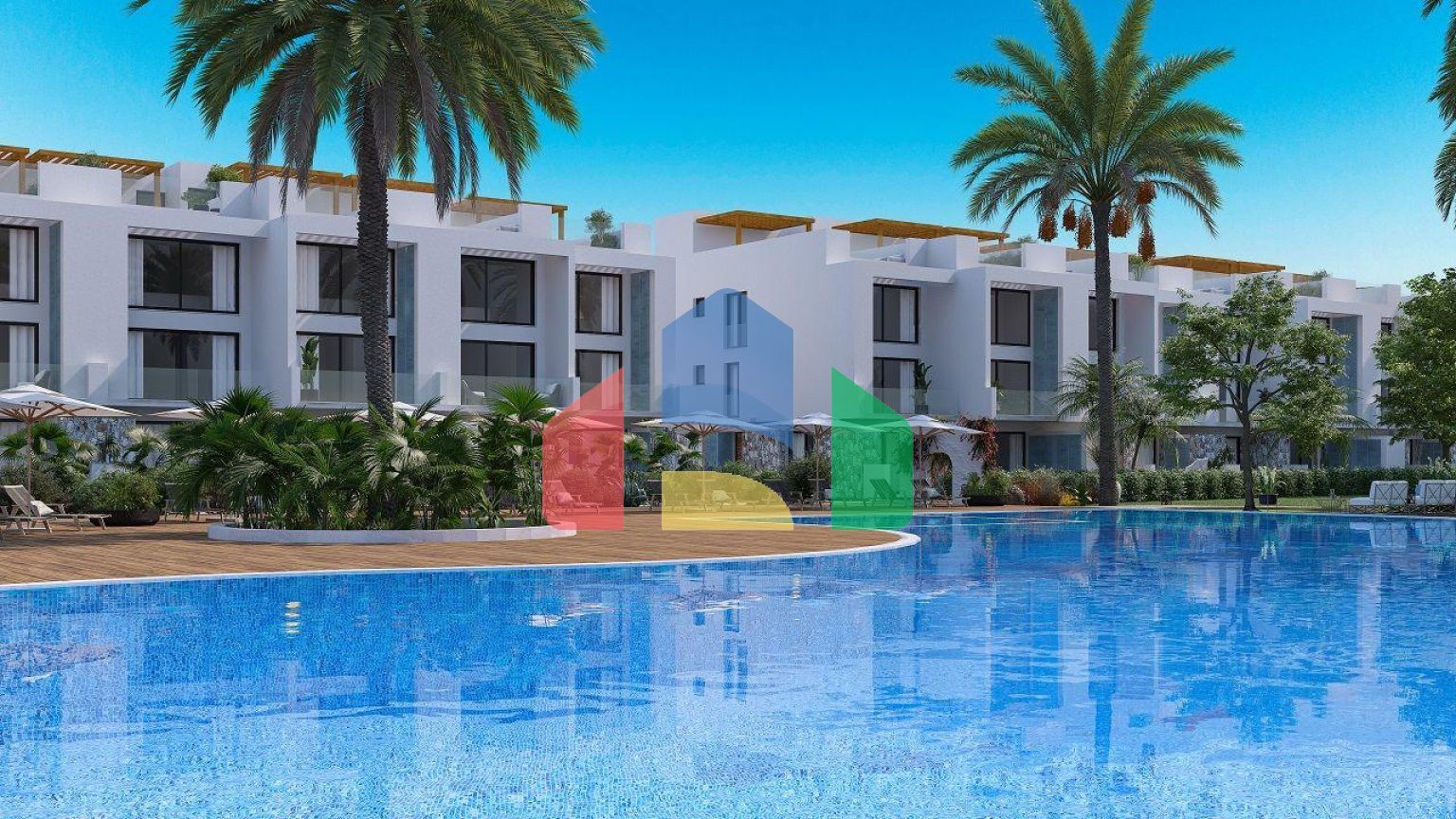 Двухкомнатная квартира 50 м2 + 10 м2 терраса  в 300 метрах от моря