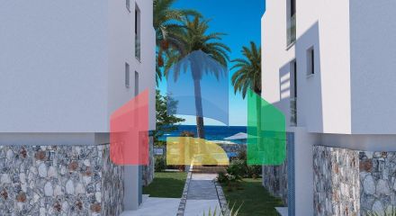 Квартира 1+1 Penthouse Duplex 80 м2 c двумя террасами в новом комплексе в Татлысу