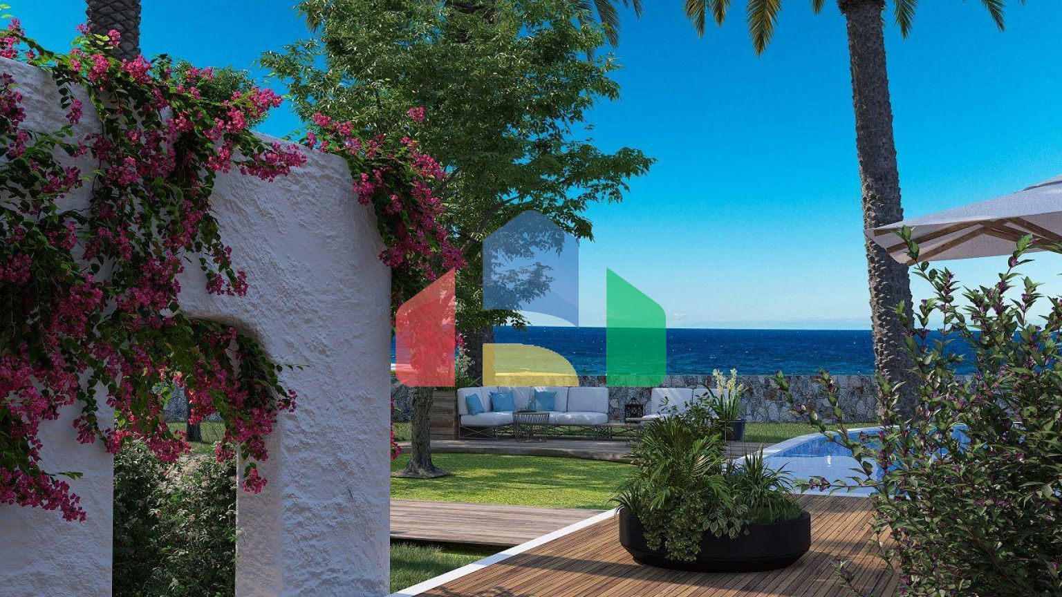 Квартира 1+1 Penthouse Duplex 80 м2 c двумя террасами в новом комплексе в Татлысу