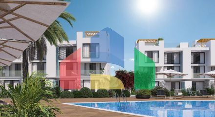 Apartment 2 + 1 Penthouse 105 m2 with two terraces in a beautiful complex in Tatlysu