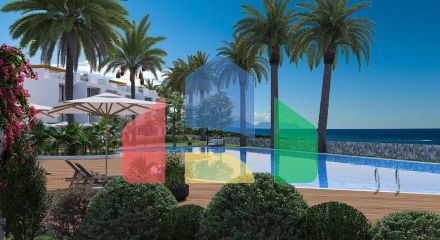 Квартира 2+1 Penthouse 105 м2 c двумя террасами в красивом комплексе в Татлысу Квартира 2+1 Penthouse 105 м2 c двумя террасами в красивом комплексе в Татлысу