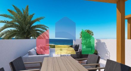 Bungalow 3 + 1 (125 m2) with two terraces in a beautiful complex in Tatlysu
