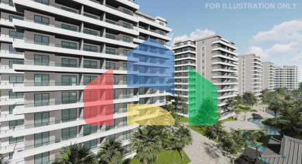 3-комнатные апартаменты 79 м2 с балконом 15 м2 в СПА-комплексе в 600 метрах от песчаного пляжа 3-комнатные апартаменты 79 м2 с балконом 15 м2 в СПА-комплексе в 600 метрах от песчаного пляжа