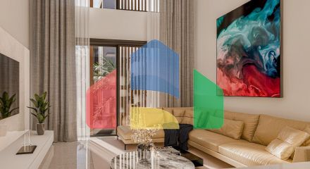 Квартира 2+1( 81 м2) с террасой  в 800 метрах от песчаного пляжа в Йенибоазичи