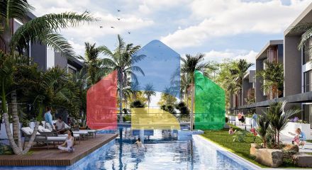 Квартира 2+1( 81 м2) с террасой в 800 метрах от песчаного пляжа в Йенибоазичи Квартира 2+1( 81 м2) с террасой в 800 метрах от песчаного пляжа в Йенибоазичи