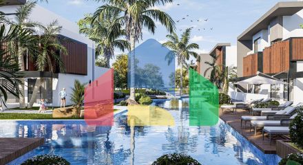 Квартира 2+1( 81 м2) с террасой в 800 метрах от песчаного пляжа в Йенибоазичи Квартира 2+1( 81 м2) с террасой в 800 метрах от песчаного пляжа в Йенибоазичи