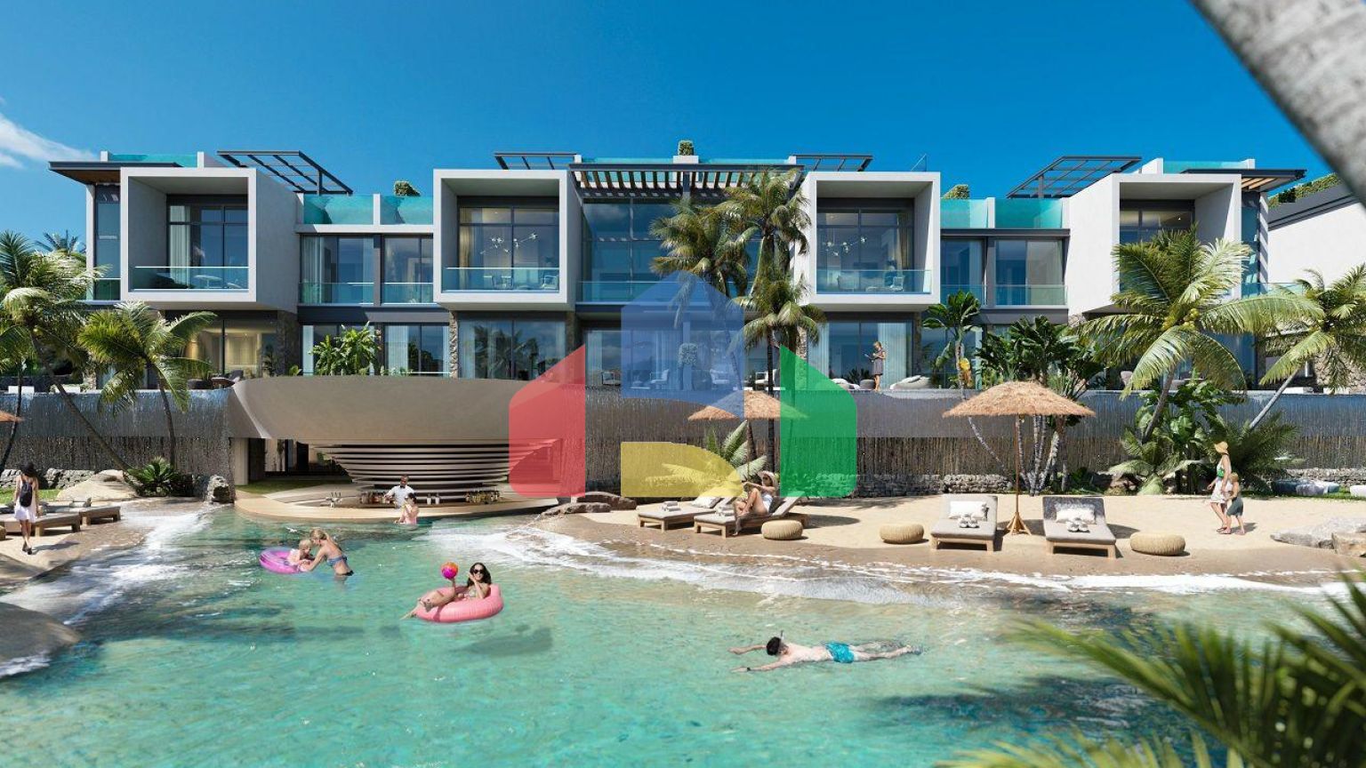 Студия Penthouse 37м2 с террасой 30 м2 в роскошном  новом комплексе