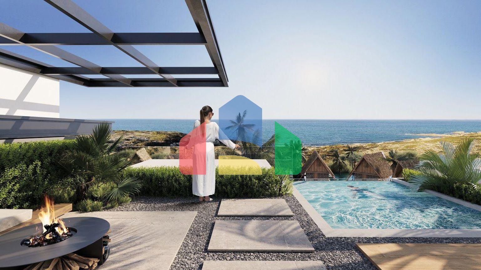 Студия Penthouse 37м2 с террасой 30 м2 в роскошном  новом комплексе