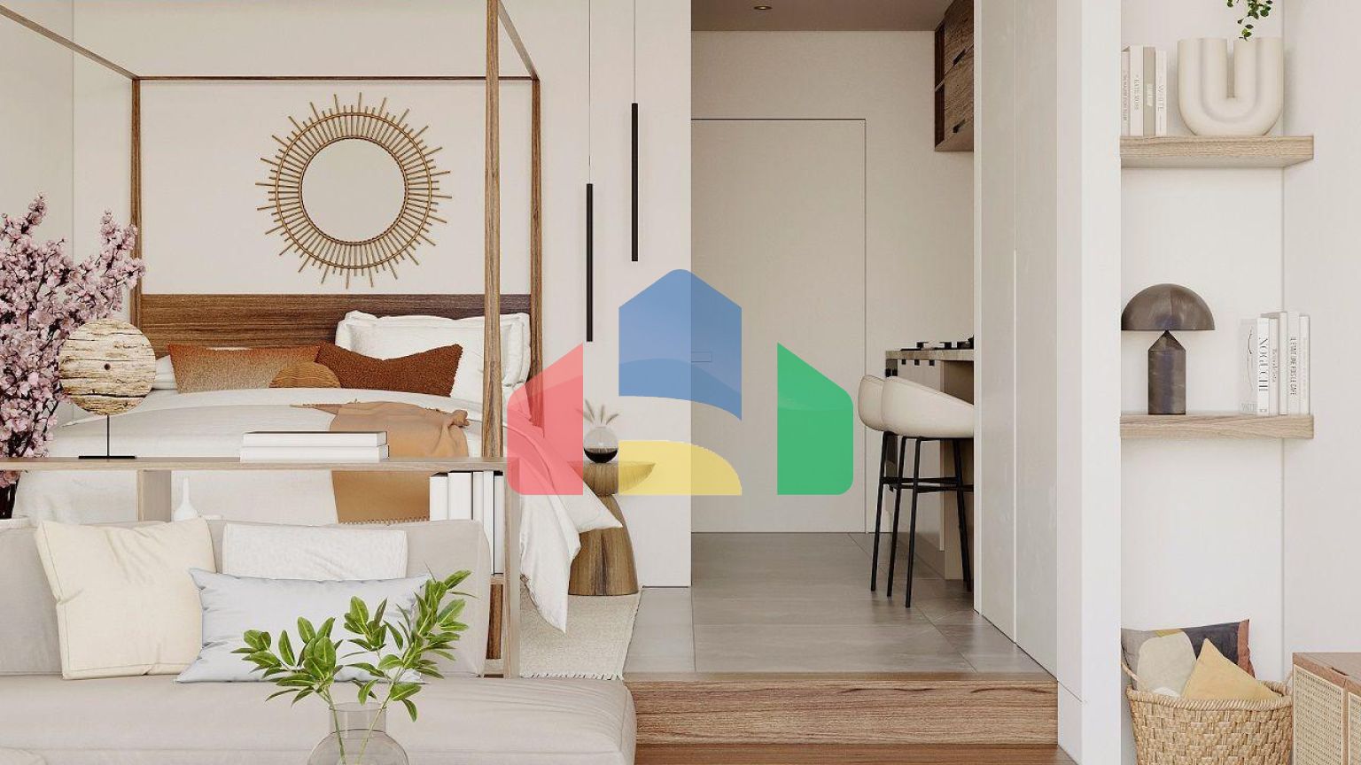 Студия Penthouse 37м2 с террасой 30 м2 в роскошном  новом комплексе