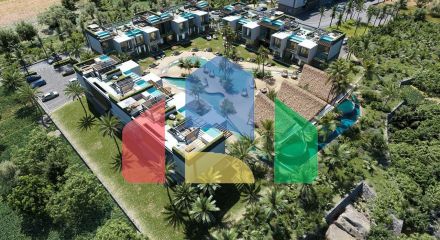 Studio Penthouse 37 m2 with a private pool of 15 m2 in a new complex