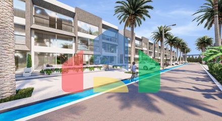 Студия Penthouse 38 м2 в новом комплексе в 600 метрах от пляжа в Искеле