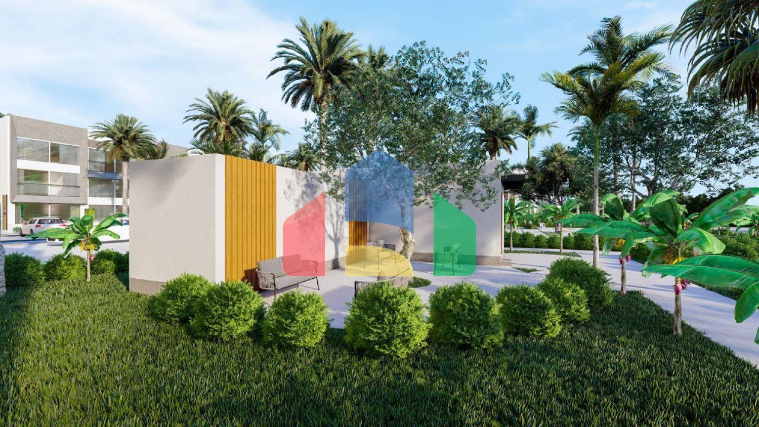 Студия Penthouse 38 м2 в новом комплексе в 600 метрах от пляжа в Искеле