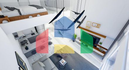 Двухкомнатная квартира  Loft 56 м2 в новом комплексе в 600 метрах от пляжа