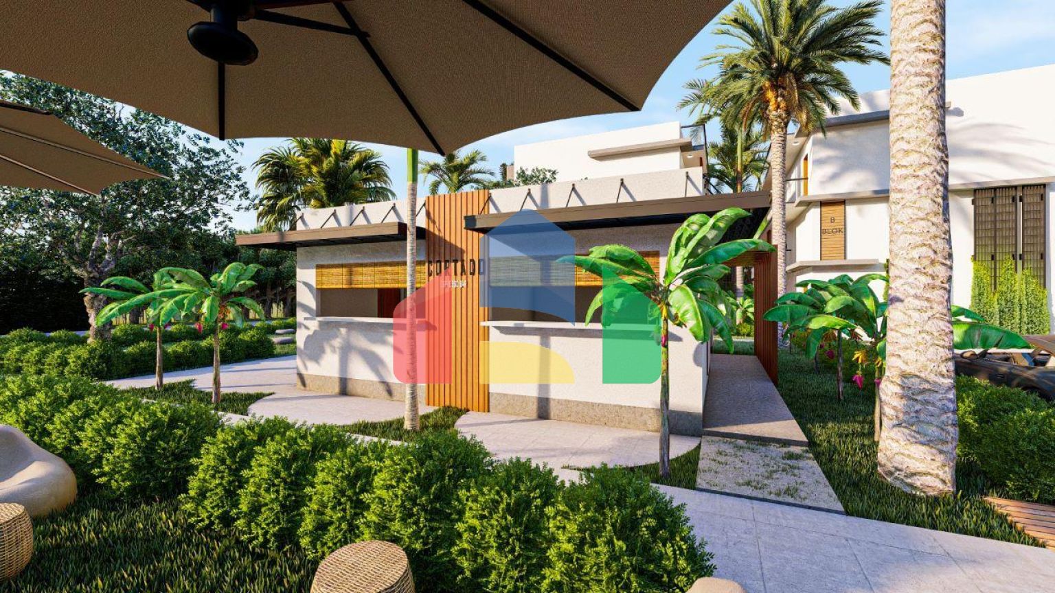 Двухкомнатная квартира  Loft 56 м2 в новом комплексе в 600 метрах от пляжа